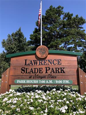 Lawrence Slade Park Sign