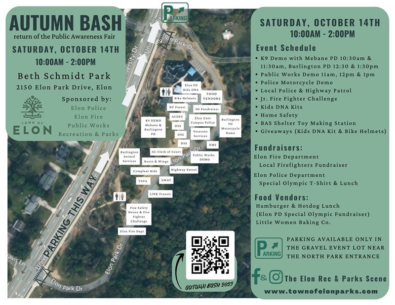 Autumn Bash 2023 Event Map