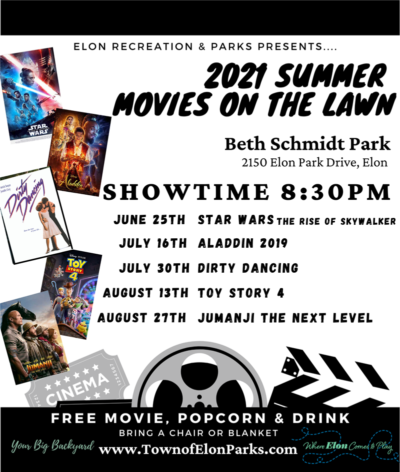 2021 Summer Movies on the Lawn