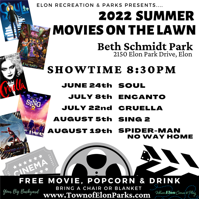 Summer Movies on the Lawn 2022